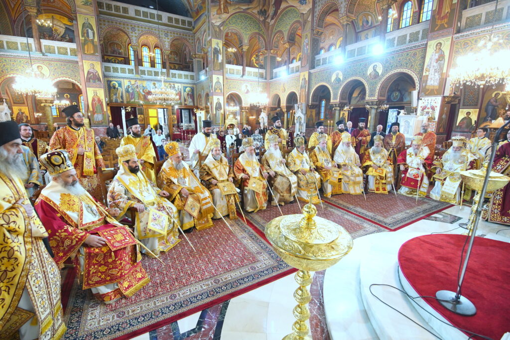 Τα ονομαστήρια του Σεβασμιωτάτου Μητροπολίτου Πειραιώς κ. Σεραφείμ.