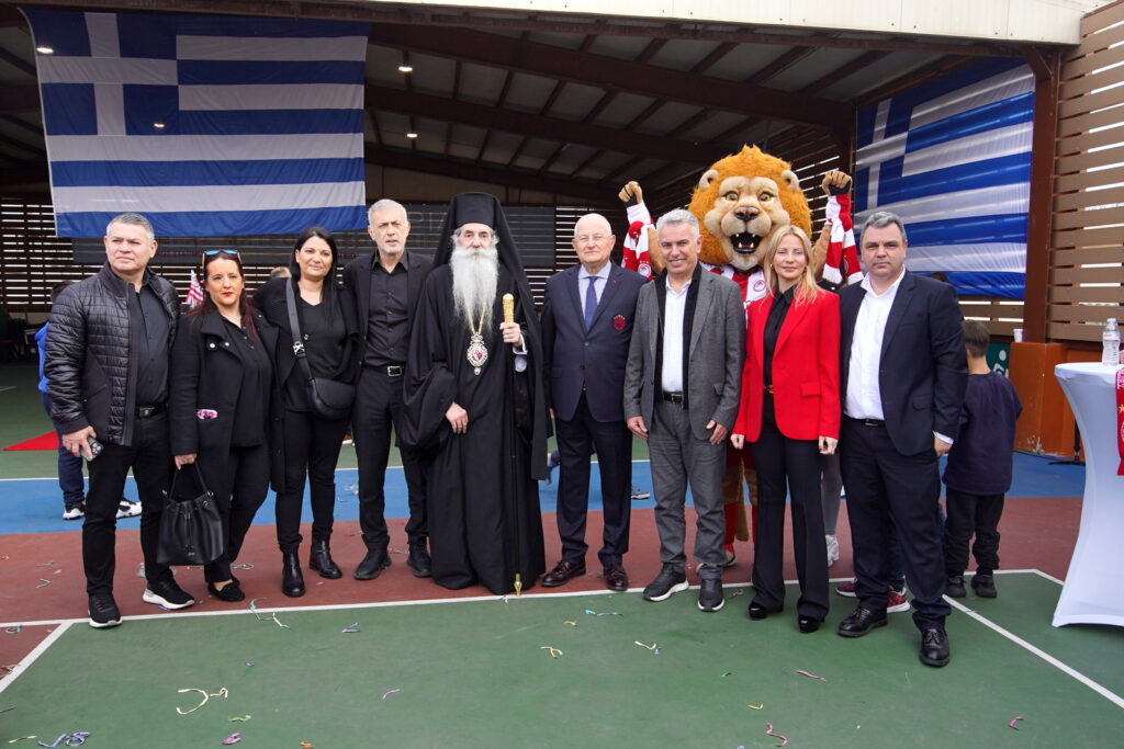 Με την υποστήριξη της ΠΑΕ ΟΛΥΜΠΙΑΚΟΣ γιορτάσθηκε και φέτος η Τσικνοπέμπτη στα Εκπαιδευτήρια της Ιεράς Μητροπόλεως Πειραιώς.